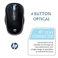HP 2.4 GHz Wireless Optical Mobile Mouse (Gray)