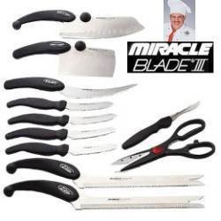 Miracle Blade III 11-pc. Knife Set No Juicer Included