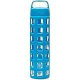 Ello Pure BPA-Free Glass Water Bottle with Lid, 20 oz