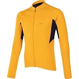 Louis Garneau 2009 Men's Ventila Long Sleeve Cycling Jersey - Jungle Yellow - 1023199-717