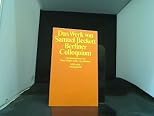 Das Werk von Samuel Beckett: Berliner Colloquium (Suhrkamp Taschenbuch ; 225)