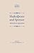 Shakespeare and Spenser: Attractive opposites (The Manchester Spenser)
