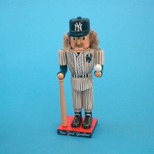 Kurt Adler 14-Inch New York Yankees Baseball Player Nutcracker