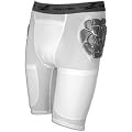 Zoombang Compression Padded Girdle (3-piece) - Men ( sz. XL, White : Hip & Tailbone Pads )