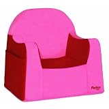 P'kolino Little Reader Kid's Club Chair, Red