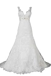 Lace-Up Crystal Crystals Satin Mermaid  Dress