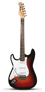 Rockburn Classic St Style Electric Left Handed Guitar - Sunburst