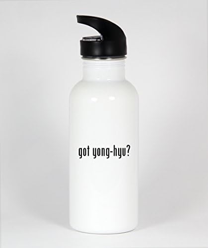 got yong-hyu? - Funny Humor 20oz White Water Bottle
