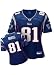Randy Moss Reebok Navy Replica New England Patriots Women's Jersey - Large