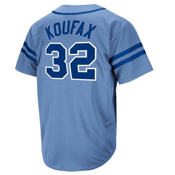Sandy Koufax Los Angeles Dodgers Majestic Cooperstown Heater Jersey - L