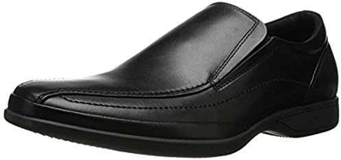 Kenneth Cole Reaction Men's Strong Bunch Leather Oxford, Black, 11 M US