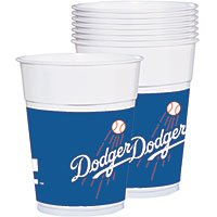 Los Angeles Dodgers Party Cups - 25 Ct