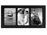 Review Malden 951-346 / Linear Black 3 Opening Picture Frame Collage 4x6