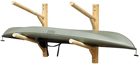 Log Kayak Rack 2-place Wall-mount
