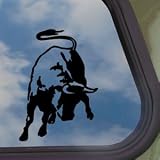 Lamborghini Black Decal Logo Bull Car Truck Window Sticker 