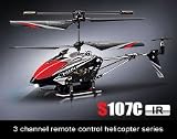 Syma S107C Camera 3 Channel Remote Control Helicopter with Gyro & Video Recording (Colors May Vary)