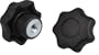 Sterngriff D1=50 M10 �hnlich DIN 6336, Innengewinde, Form K