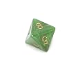 Chessex Vortex Dice 16mm Green and gold d8