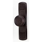 Buy Alno A1423-DKBRZ Hammered Rosette Cabinet Backplate by Alno