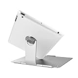 KENTE Smart Style Hard Case & Stand for iPad 2 Portable Lightweight 90 Degree Free Rotating Cover and Stand (White Color)