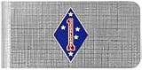 USMC Marine Corps 1st Division First to Fight Money Clip