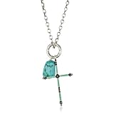 Lucky Brand Palomino Silver-Tone Turquoise Cro