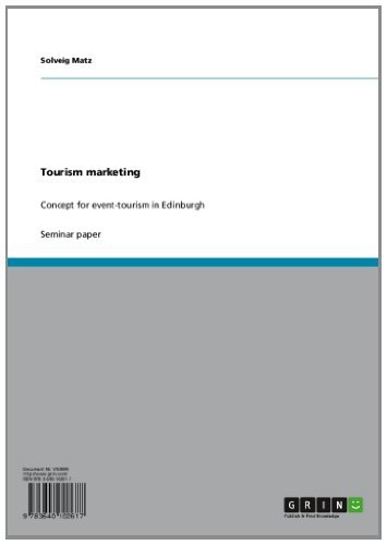 Tourism marketing: Concept for event-tourism in Edinburgh