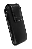 Krusell 95517 Vinga Mobile Leather Universal Pouch Medium Size for iPhone 4 ....