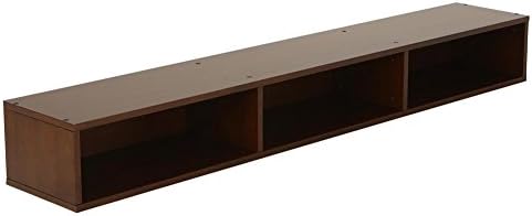 LightHeaded Beds 20293 Open Under Bed Storage, Chestnut