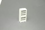 Shelf Unit W / Drawers / White Miniature Dollhouse Furniture 1 Scale