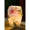 Hibiscus & Hummingbird Night Lamp Ibis & Orchid Design
