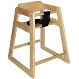 Natural Finish Hardwood Highchair