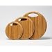 3 Piece Bamboo Cutting Board Set by Tag (Natural) (See Description)