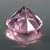 Giant Pink Diamond Paperweight