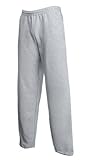 Fruit of the Loom Elasticated Jog Pants, Heather Grey, M