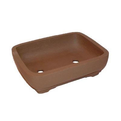 20cm High Quality Fine Clay Bonsai Pot - 6