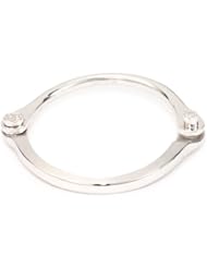 Borgioni Pave Knob Hand Cuff Bangle