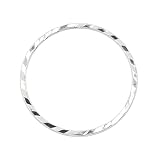 Beadalon Silver Plated Diamond Cut Quick Links 20mm Round (10 Pcs)