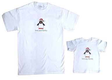 South Pole Penguin Family Matching Christmas Pajamas