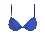 Body I.D. Periwinkle Textured Bikini Top w/ Underwire, Padded