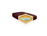 Revital Rest Premier 8000 - Jr. Twin, Burgundy