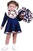 Patriotic Cheerleader Toddler Child Costume
