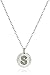 Amazon Collection Sterling Silver Diamond Accent Initial Pendant Necklace