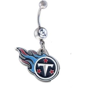 Tennessee Titans NFL Sexy Belly Navel Ring