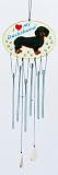 Outdoor Living : Dachshund Wind Chime