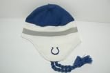 NFL Indianapolis Colts Braided Knit Beanie Hat Ski Skull Cap Lid Toque