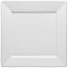 HIC Porcelain Square Rim Square Dinner Plate 10.5-inch