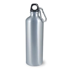Liquid Logic Trek Aluminum Water Bottle with Carabiner (28-Ounce)