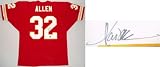 Marcus Allen Autographed Red Custom Jersey