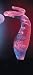 Sculptured Plasma Lamp - Multi-Colored